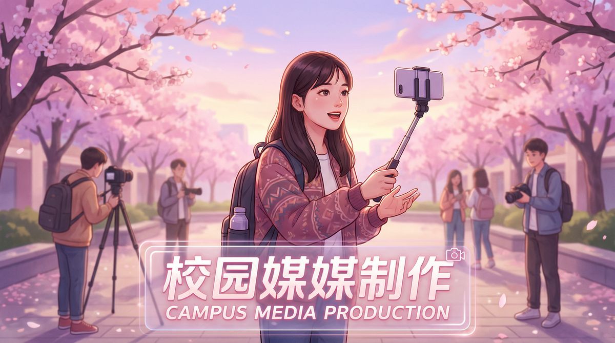 高清视频传媒-校园vlog拍摄教程